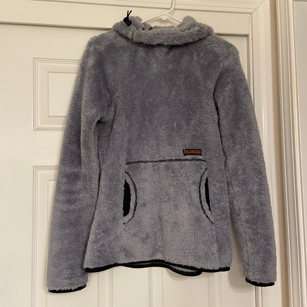 Authentic Womens Melanzana High Loft Hoodie